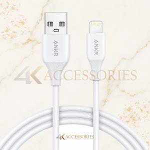 كابل أنكر PowerLine III من USB-A إلى Lightning بطول 1 متر – أبيض