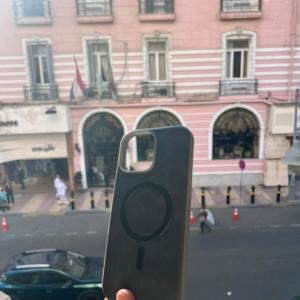 Premium Suede Magnetic Case with Metal Camera Frame for iPhone
