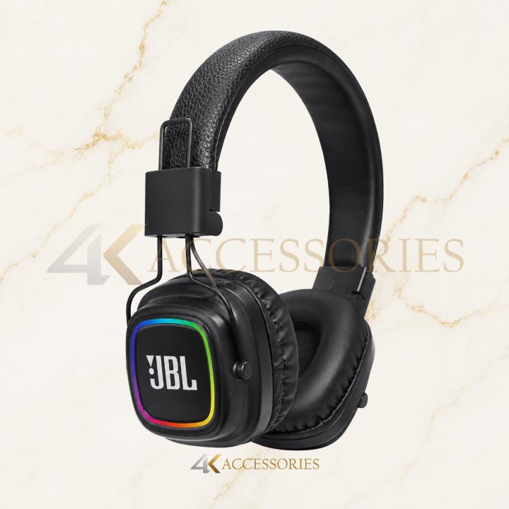 سماعة J-30 بلوتوث لاسلكية بإضاءة RGB